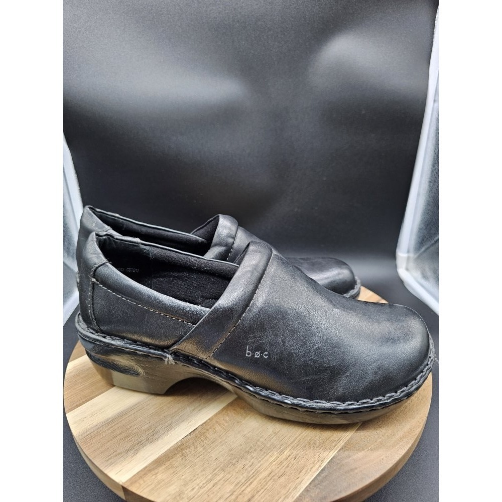 BOC Born Concept PEGGY Slip On Clogs‎ Comfort  Black Shoes Sz 11